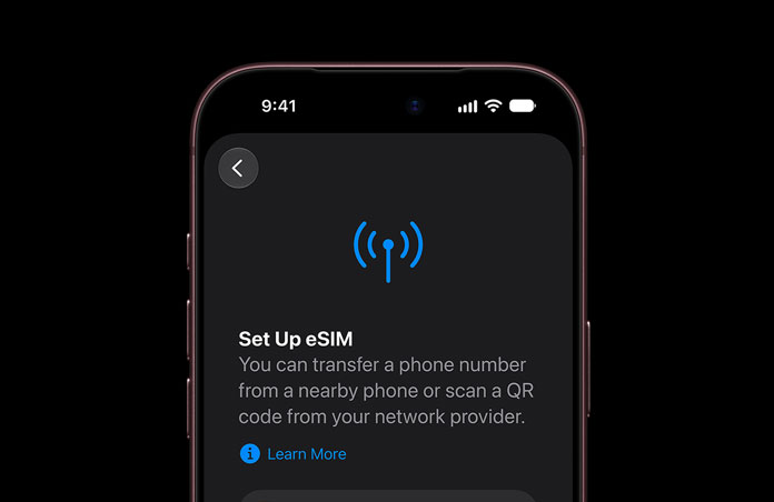 Built-in eSIM