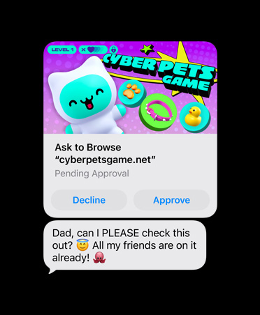 Child safety features